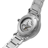 Buy Shop Emporio Armani Meccanico Automatic Black Dial Silver Steel Strap Watch For Men - AR60055 USA Online
