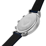 Buy Shop Emporio Armani Luigi Chronograph Blue Dial Blue Leather Strap Watch For Men - AR11451 USA Online