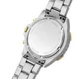 Buy Shop Fossil Garrett Analog Black Dial Two Tone Steel Strap Watch for Men - FS5771 USA Online