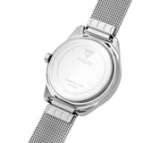 Buy Shop Guess Tri Glitz Quartz Silver Dial Silver Mesh Bracelet Watch For Women - W1142L1 USA Online
