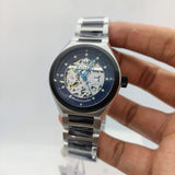 Maserati Triconic Automatic Skeleton Blue Dial  Watch For Men - R8823139001