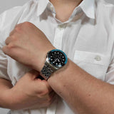 Buy Shop Fossil FB-01 Chronograph Black Dial Silver Steel Strap Watch for Men - FS5827 USA Online
