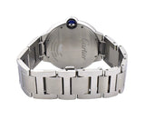 Buy Shop Cartier Ballon Bleu De Cartier Silver Dial Silver Steel Strap Watch for Men - WSBB0049 USA Online