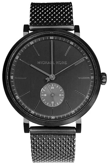 Buy Shop Michael Kors Irving Quartz Black Dial Black Mesh Bracelet Watch For Men - MK8742 USA Online