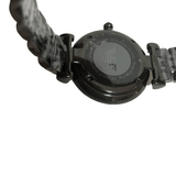 Buy Shop Emporio Armani Gianni T Bar All Black Diamond Dial Watch For Women - AR11245 USA Online