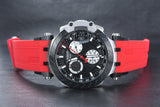Buy Shop Tissot T Race Chronograph Black Dial Red Silicone Strap Watch For Men - T115.417.27.051.00 USA Online