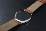 Buy Shop Tissot T Classic Everytime Large White Dial Brown Leather Strap Watch For Men - T109.610.16.037.00 USA Online
