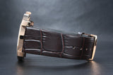Buy Shop Calvin Klein City Silver Dial Brown Leather Strap Watch For Men - K2G21629 USA Online