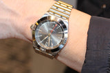 Buy Shop Breitling Chronomat GMT 40 Brown Dial Silver Steel Strap Watch for Men - A32398101M1A1 USA Online