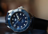 Buy Shop Tag Heuer Aquaracer Quartz Mother of Pearl Blue Dial Blue NATO Strap Watch for Women - WAY131L.FT6091 USA Online