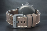 Buy Shop Tissot T Sport Chrono XL Green Dial Brown Leather Strap Watch For Men - T116.617.36.097.00 USA Online