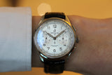 Buy Shop Breitling Premier B09 Chronograph 40 White Dial Black Leather Strap Watch for Men - AB0930371G1P1 USA Online