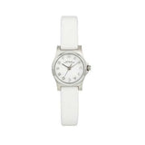 Buy Shop Marc Jacobs Henry Dinky White Dial White Leather Strap Watch for Women - MBM1234 USA Online