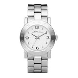 Buy Shop Marc Jacobs Amy White Dial Silver Steel Strap Watch for Women - MBM3054 USA Online
