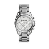 Buy Shop Michael Kors Blair Silver Dial Silver Steel Strap Watch for Women - MK5165 USA Online