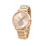 Buy Shop Michael Kors Portia Rose Gold Dial Rose Gold Steel Strap Watch for Women - MK3640 USA Online