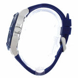Buy Shop Guess Genesis Multi Function Analog Blue Dial Blue Rubber Strap Watch For Men - W1254G1 USA Online