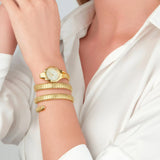 Buy Shop Just Cavalli Ravenna Gold Dial Gold Steel Strap Watch for Women - JC1L271M0025 USA Online