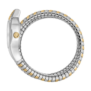 Buy Shop Just Cavalli Ravenna Silver Dial Two Tone Steel Strap Watch for Women - JC1L271M0055 USA Online