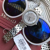 Buy Shop Michael Kors Darci Silver Dial Silver Steel Strap Watch for Women - MK3476 USA Online