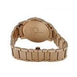 Buy Shop Calvin Klein City White Dial Rose Gold Steel Strap Watch for Men - K2G21646 USA Online