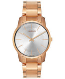 Buy Shop Calvin Klein City White Dial Rose Gold Steel Strap Watch for Men - K2G21646 USA Online