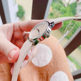 Buy Shop Calvin Klein City White Dial White Leather Strap Watch for Women - K2G231XH USA Online