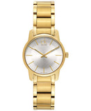 Buy Shop Calvin Klein City White Dial Gold Steel Strap Watch for Women - K2G23546 USA Online