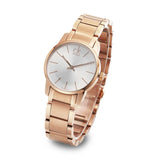 Buy Shop Calvin Klein City White Mother of Pearl Dial Rose Gold Steel Strap Watch for Women - K2G23646 USA Online