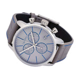 Buy Shop Calvin Klein City Chronograph White Dial White Leather Strap Watch for Men - K2G271Q4 USA Online