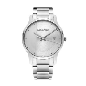 Buy Shop Calvin Klein City Chronograph Silver Dial Silver Steel Strap Watch for Men - K2G2G14X USA Online