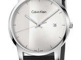 Buy Shop Calvin Klein City Silver Dial Black Steel Strap Watch for Men - K2G2G1CX USA Online