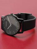 Buy Shop Calvin Klein City Quartz Black Dial Black Leather Strap Watch for Men - K2G2G4C1 USA Online