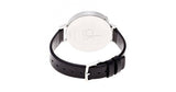 Buy Shop Calvin Klein Equal Black Dial Black Leather Strap Watch for Women - K3E231C1 USA Online