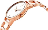 Buy Shop Calvin Klein Stately White Dial Gold Steel Strap Watch for Women - K3G2362W USA Online