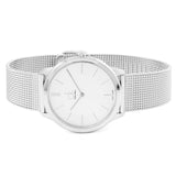 Buy Shop Calvin Klein Minimal Silver Dial Silver Mesh Bracelet Watch for Men - K3M21126 USA Online