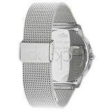 Buy Shop Calvin Klein Minimal White Dial Silver Mesh Bracelet Watch for Men - K3M2112Y USA Online