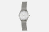 Buy Shop Calvin Klein Minimal White Dial Silver Mesh Bracelet Watch for Women - K3M23126 USA Online