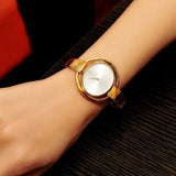 Buy Shop Calvin Klein Impetuous White Dial Gold Steel Strap Watch for Women - K4F2N516 USA Online