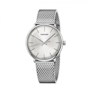 Buy Shop Calvin Klein City Chronograph White Dial Silver Mesh Bracelet Watch for Men - K2G2G126 USA Online