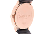 Buy Shop Calvin Klein City Quartz Grey Dial Black Leather Strap Watch for Men - K2G2G6C3 USA Online