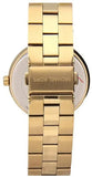 Buy Shop Michael Kors Garner Quartz Gold Dial Gold Steel Strap Watch For Women - MK6408 USA Online