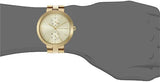 Buy Shop Michael Kors Garner Quartz Gold Dial Gold Steel Strap Watch For Women - MK6408 USA Online
