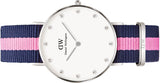 Buy Shop Daniel Wellington Classy Winchester White Dial Two Tone NATO Strap Watch For Women - DW00100081 USA Online