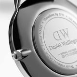 Buy Shop Daniel Wellington Classy Glasgow White Dial Two Tone Nylon Strap Watch For Women - DW00100082 USA Online