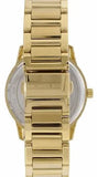 Buy Shop Michael Kors Hartman Quartz Gold Dial Gold Steel Strap Watch For Women - MK3490 USA Online