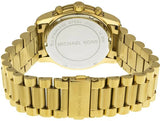 Buy Shop Michael Kors Cooper Chronograph White Dial Gold Steel Strap Watch For Women - MK5916 USA Online