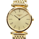 Buy Shop Longines La Grande Classique de Longines Gold Dial Gold Mesh Bracelet Watch for Women - L4.209.2.31.8 USA Online