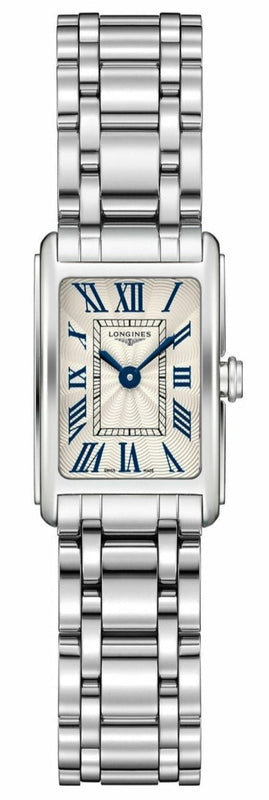 Buy Shop Longines Dolcevita White Dial Silver Steel Strap Watch for Women - L5.258.4.71.6 USA Online