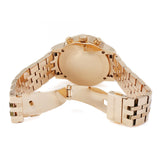 Buy Shop Michael Kors Ritz Chronograph Rose Gold Dial Rose Gold Steel Strap Watch for Women - MK6077 USA Online